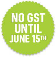no GST until June 15th